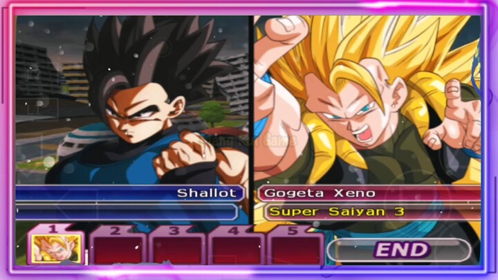 SHALLOT VS GOGETA XENO SSJ 3 - DRAGON BALL MOD ANDROID GAMEPLAY
