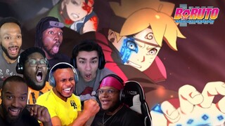 NEW TEAM 7 VS BORO | BORUTO NARUTO NEXT GENERATION EPISODE 206 BEST REACTION COMPILATION