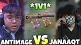 ANTIMAGE vs JANAAQT IN A 1V1 TOURNAMENT... 🤯