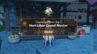 (Quest Story Mondstadt) "Hari Libur Grand Master" Part 2