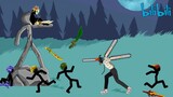 Part 1 Chainsaw man vs Funny Swordwraths / animation
