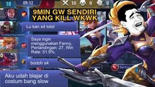 27 MATCH PICK FANNY, BEGINI REAKSI TEAMNYA AUTO GAGAL FOKUS KWKW! PRANK FANNY NGESOT!!