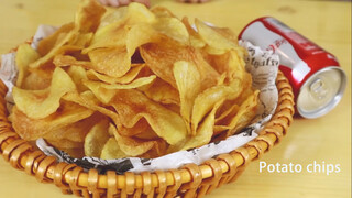 [Food]Making potato chips - thinner than beef slice in Lanzhou noodles