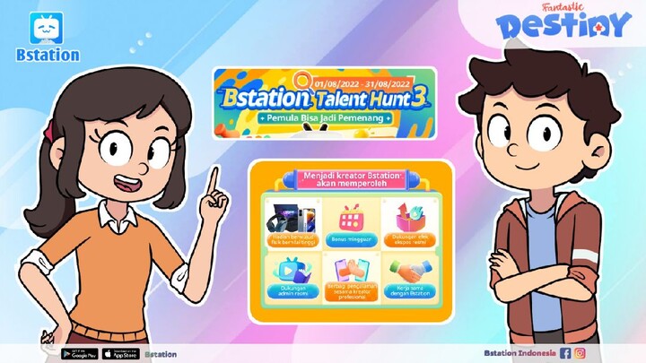 Ikuti Kompetisi Bstation Talent Hunt 3 untuk memenangkan hadiah menarik!