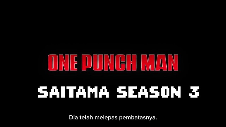 one punch man /Saitama season 3 trailer 2024