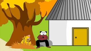 小时候，我以为大黄狗生的狗宝宝是我的孩子。