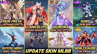 JADWAL RILIS SKIN BARU !! KISHIN DENSETSU, CC AURORA, STAR ODETTE, STARWARS, CLAUDE M6, 11.11 THAMUZ