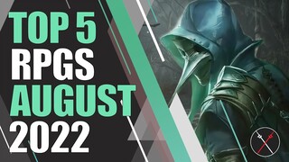 Top 5 NEW RPGs of August 2022 - (JRPG, Tactical RPG, Action RPG, Turn-Based RPG and Souls-like!)