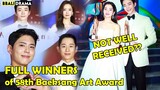 [ BBALI NEWS] FULL WINNERS of 58th Baeksang Arts Award 2022