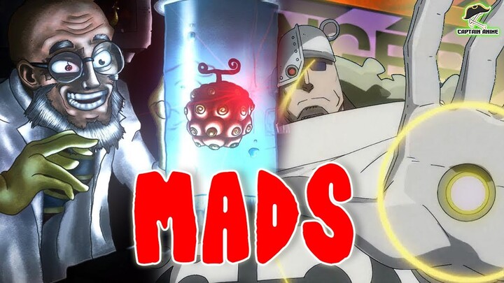 Terbongkar !! Anggota Organisasi Ilmuwan Jenius MADS – ONE PIECE