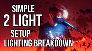 Simple 2 Light Setup - Lighting Breakdown