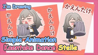 Timelapse Drawing - Stelle Kaentake Dance ✨ | Simple Animation | Honkai Star Rail