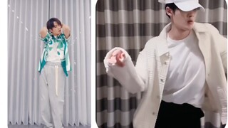 "How do you twist it?" "Come, I'll teach you." #TanJianCiTan's dance collection is quite long and su