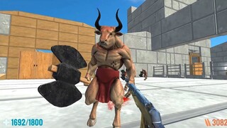 Survive in Dungeon of Cursed Castle. Animal Revolt Battle Simulator