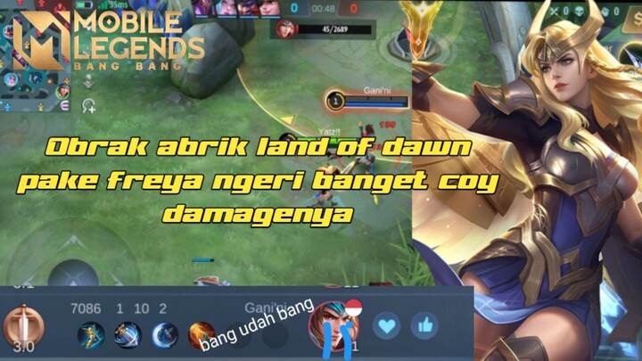 obarak abrik pake freya ngeri juga cuy🥶😱 | Mobile Legends Bang Bang