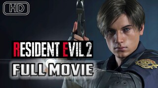 RESIDENT EVIL 2 REMAKE: Leon's Run | Full Game Movie