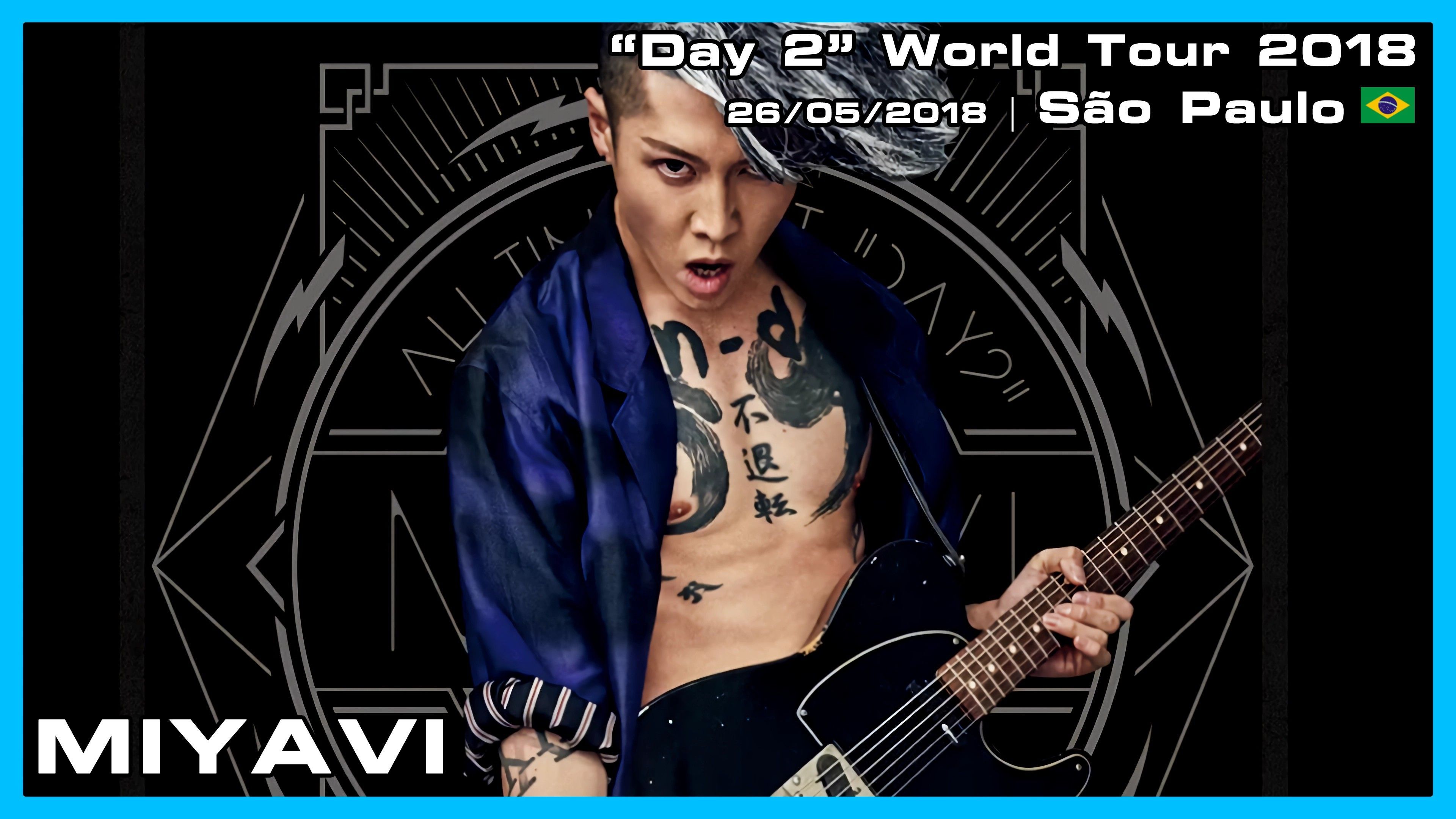 ミュージック MIYAVI DAY2 WORLD TOUR 2018 DVD ミュージック MIYAVI