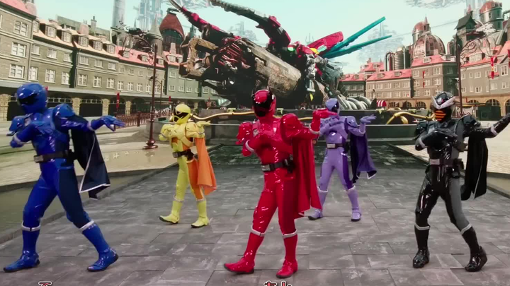 “Tarian Tim Hadir” / Tim Kamen Rider Chou King-Ohger