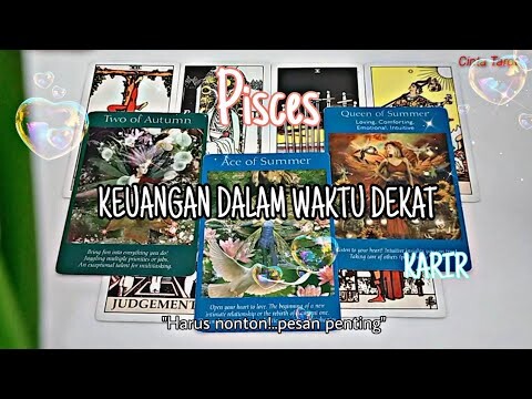 Pisces ✨ Keuangan Dalam Waktu Dekat 💵💰 (Karir)."Harus nonton!..pesan penting".