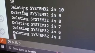 bruh system 32 deleted💀