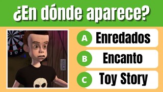 ADIVINA EN CUÁL PELÍCULA DE DISNEY APARECEN ESTOS PERSONAJES SECUNDARIOS | Test Disney