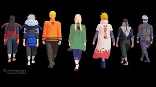 Paradinha【NARUTO MMD】Hashirama*Tobirama*hiruzen*Minato*Tsunade*Kakashi*naruto