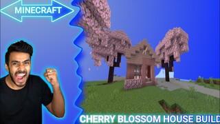 cherry blossom house minecraft