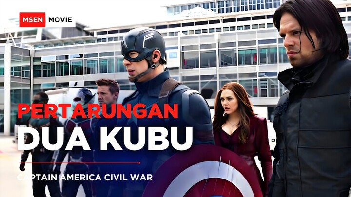 Pertarungan Antara Dua Kubu - Captain America : Civil War‼️