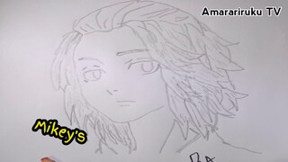 Mikey X Tokyo revenge | Amarariruku TV | Drawing sketsa anime