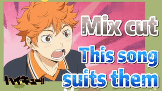 [Haikyuu!!]  Mix cut | This song suits them