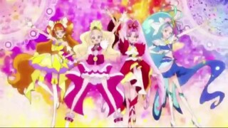 救急戦隊ゴーゴーファイブvsgo！プリンセスプリキュアvsギンガマンvsハピネスチャージプリキュア変身シーン