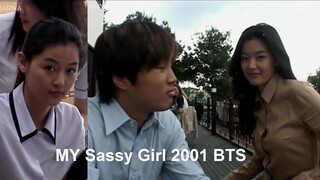 My Sassy Girl 2001 Eng Sub Behind the Funny Final Scene -Jun Ji Hyun & Cha Tae Hyun 엽기적인 그녀 웃긴 BTS