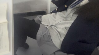 JK daily life | Black tights are so warm (o^^o) I'm not cold in class!