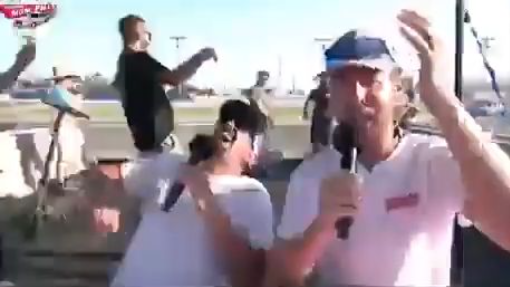 Hilarious Moment in Women’s Car Race  Drivers Follow Safety Car Into Pit Lane!