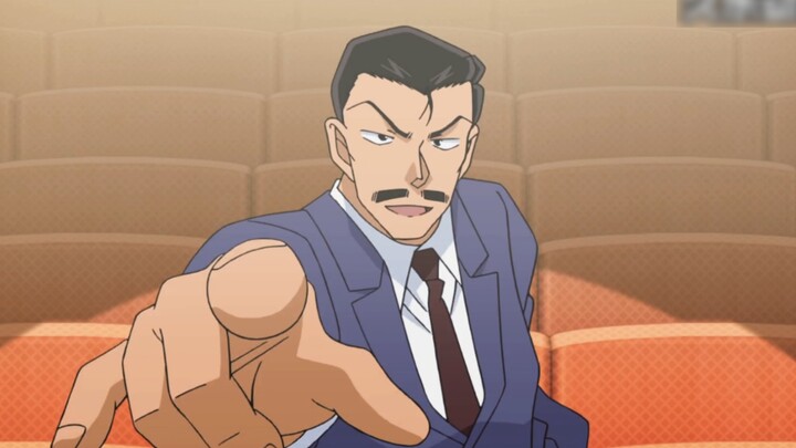 Let's take a look at Maori Kogoro's super handsome moment~