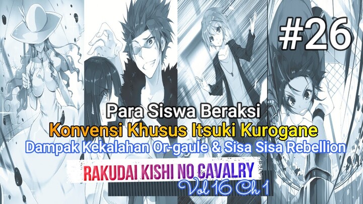 Bahas Cerita Rakudai Kishi No Cavalry LN Volume 16 Part 1 (Lanjutan Anime Part 26)