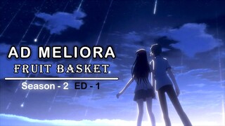 AD MELIORA | COVER | FRUIT BASKET 2 SEASON | ED - 1 | ANIME MUSIC VIDEO |DipRo