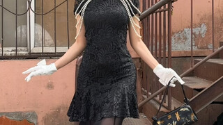 挑战穿外婆不同年龄衣服一周穿搭