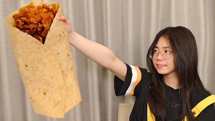 Bánh mì kẹp mì căn là làm ngay