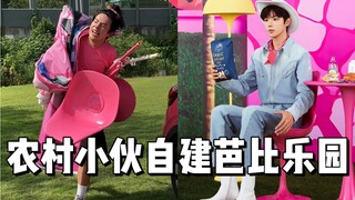 Chàng trai nông thôn tự xây công viên Barbie