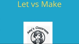 Let vs Make