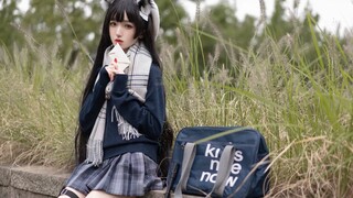 《碧蓝航线》爱宕学生装！超可爱啊！