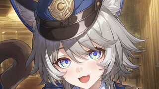 Officer Cat, come and collect the prisoner's gold coins