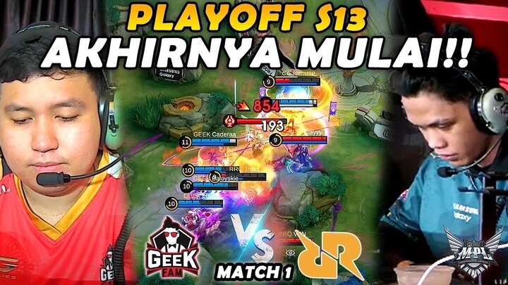 PLAYOFF AKHIRNYA DIMULAI!! TANTANG TERBESAR RRQ UNTUK MENAKLUKAN KING SLAYER!! -