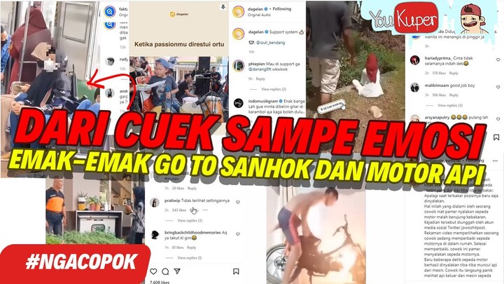 EMAK-EMAK BAWA SENJATA PUBG SAMPEK MOTOR API | YOUKUPER #NGACOPOK