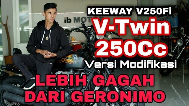 Motor Cruiser Seharga METIC 250Cc !!! Mesin V-Twin