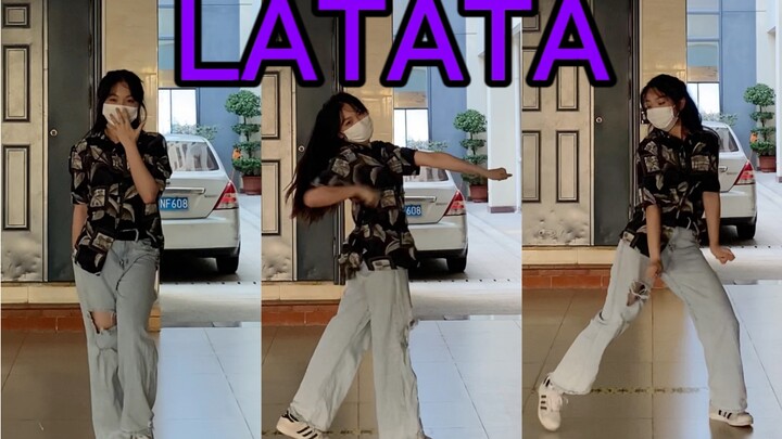 (G)I-DLE's LATATA was hit by the wind at the backstage of the festival