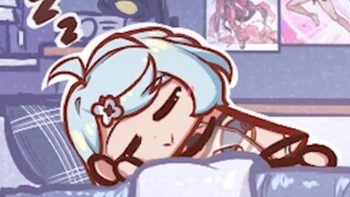 【0起洞】面对在床上熟睡💤的席德，麦片兄妹的选择是———