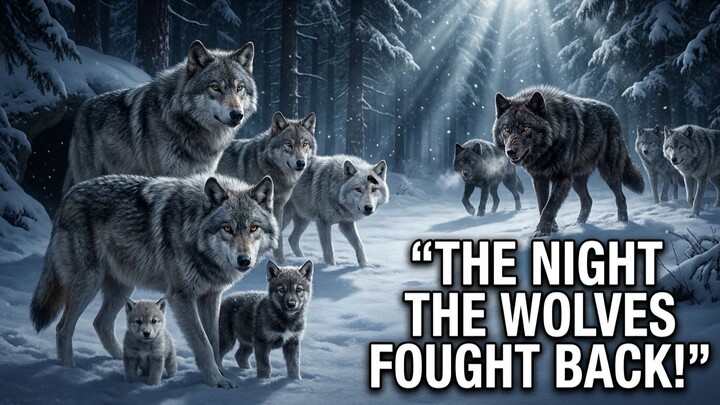 THE NIGHT THE WOLVES FOUGHT BACK#TheNightTheWolvesFoughtBack #WolfStory #Wolves