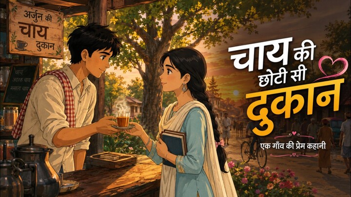 चाय की छोटी सी दुकान ❤️☕ | एक प्यारी गाँव की प्रेम कहानी | Hindi Love Story